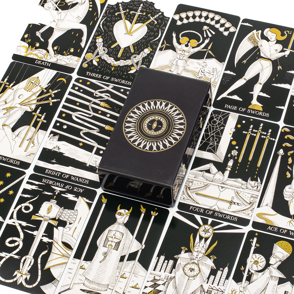 Tarot Deck With Guidebook - 78 cartes de tarot symboliques de