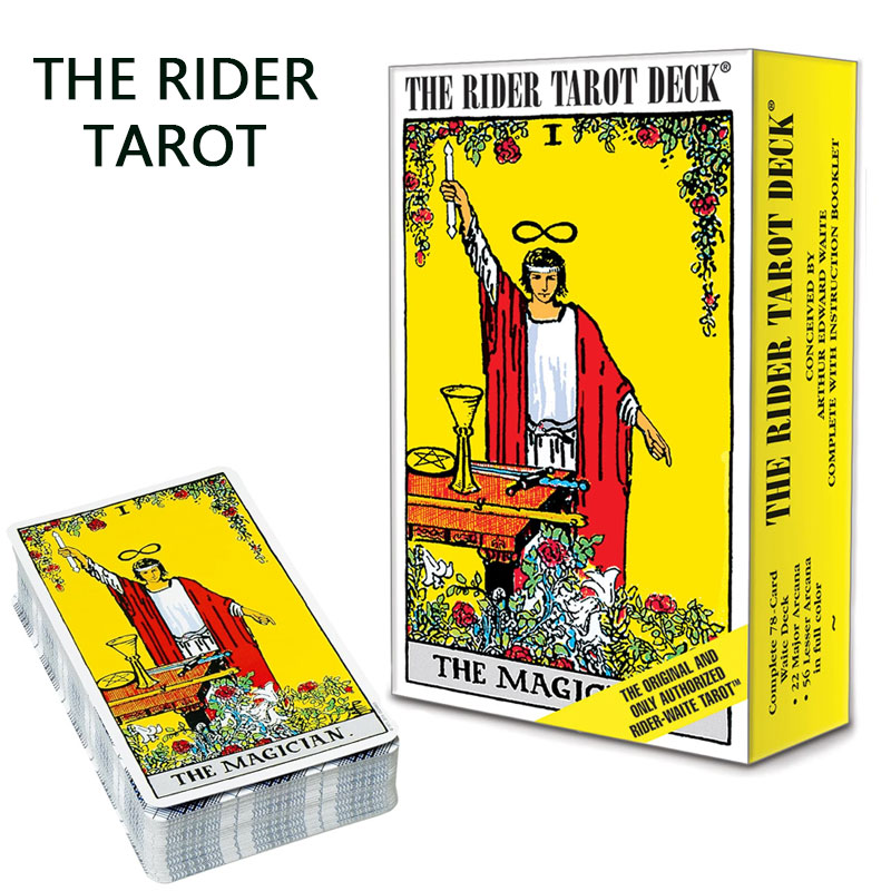 Tarot Deck With Guidebook - The Rider Tarot Deck Anglais/Espagnol The