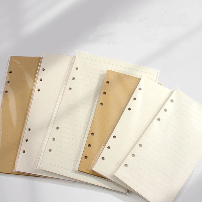 A5 Spiral Dotted Grid Notebook - Recharge de carnet de notes à