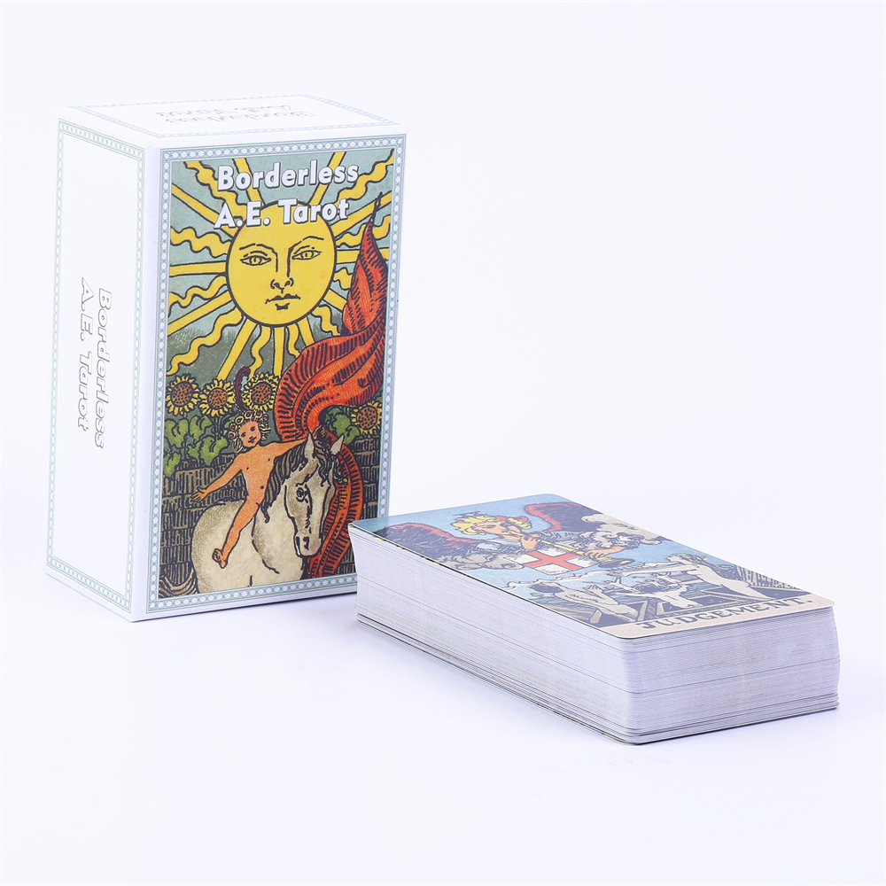Tarot Deck With Guidebook - 12*7cm sans bordure AE Jeu de