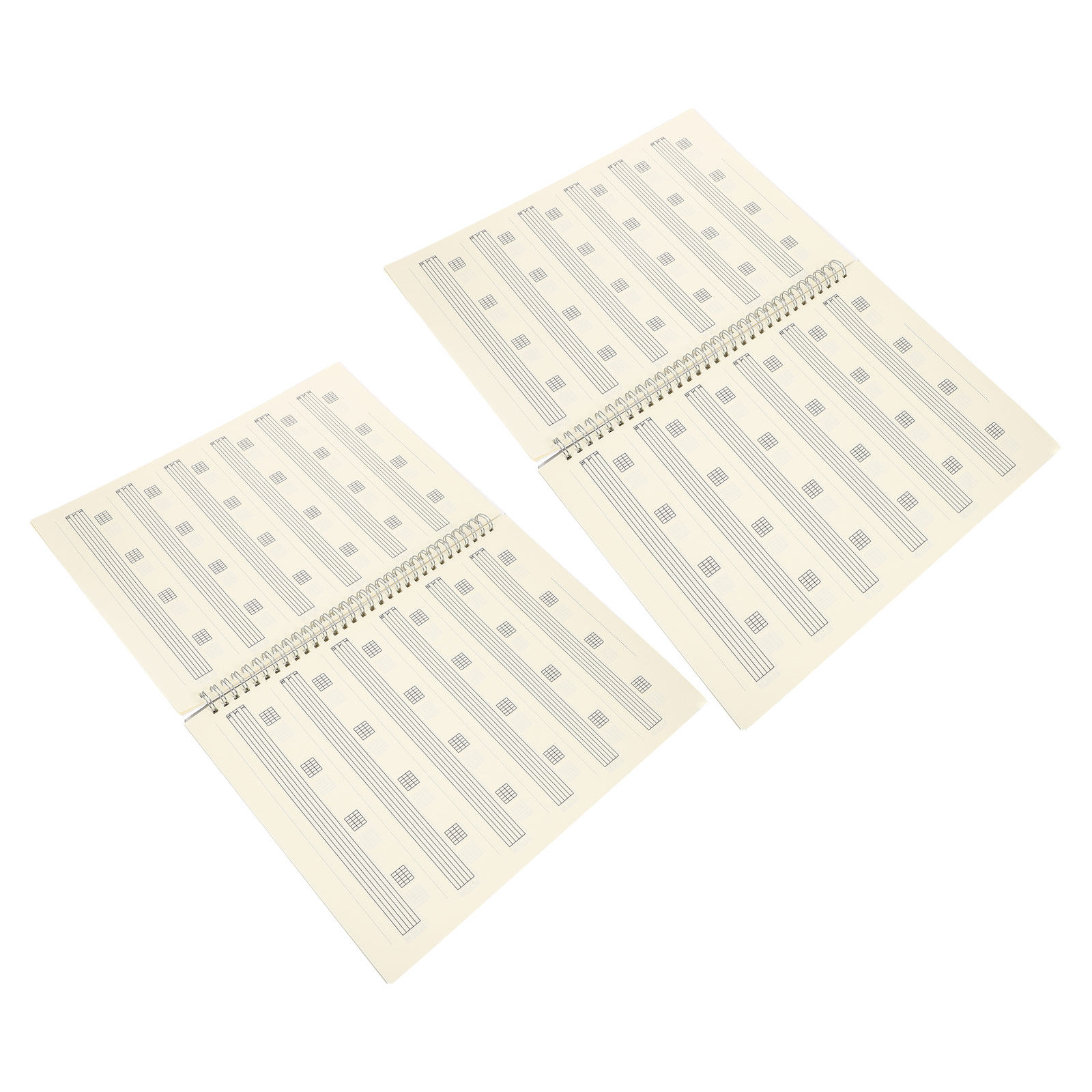 Blank Sheet Music Notebook - 2 pièces : carnet de partitions