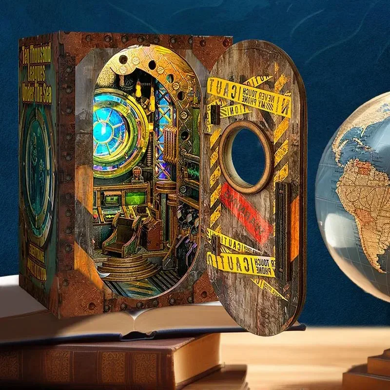 Étagère à livres « Dix mille l - Diy Wooden Book Nook Kit Shelf Insert avis et prix