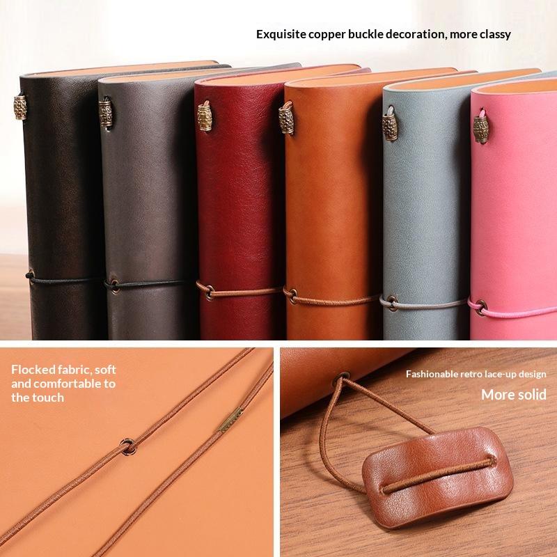 Carnet Rechargeable en Cuir PU - Vintage Leather Journal Notebook avis et prix