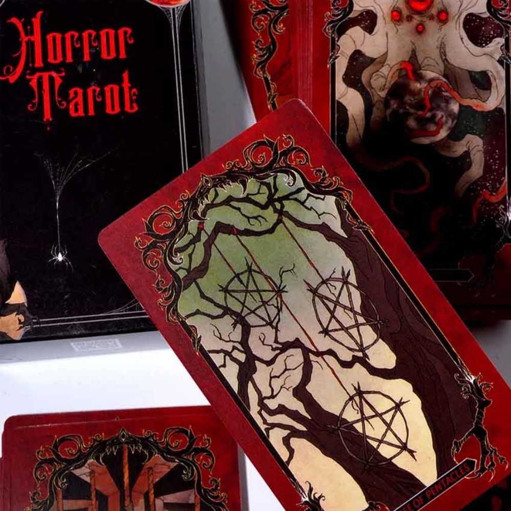 Jeu de cartes de tarot d'horre - Tarot Deck With Guidebook avis et prix
