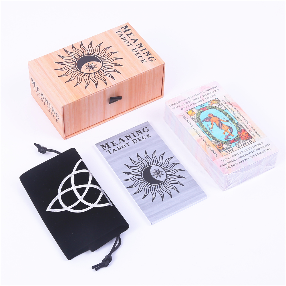 Jeu de cartes de tarot 12x7cm  - Tarot Deck With Guidebook avis et prix