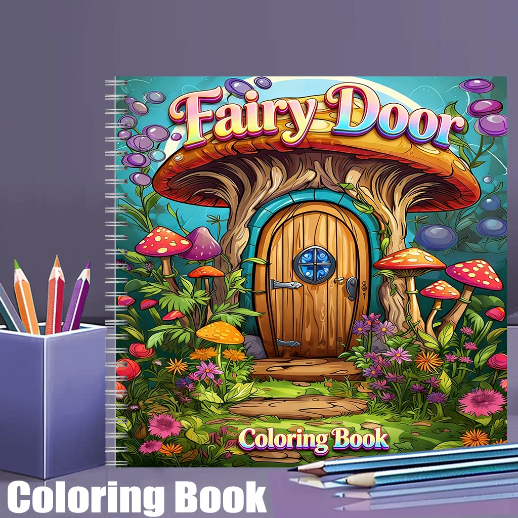 Livre de coloriage Porte de fé - Adult Coloring Book Stress Relief avis et prix