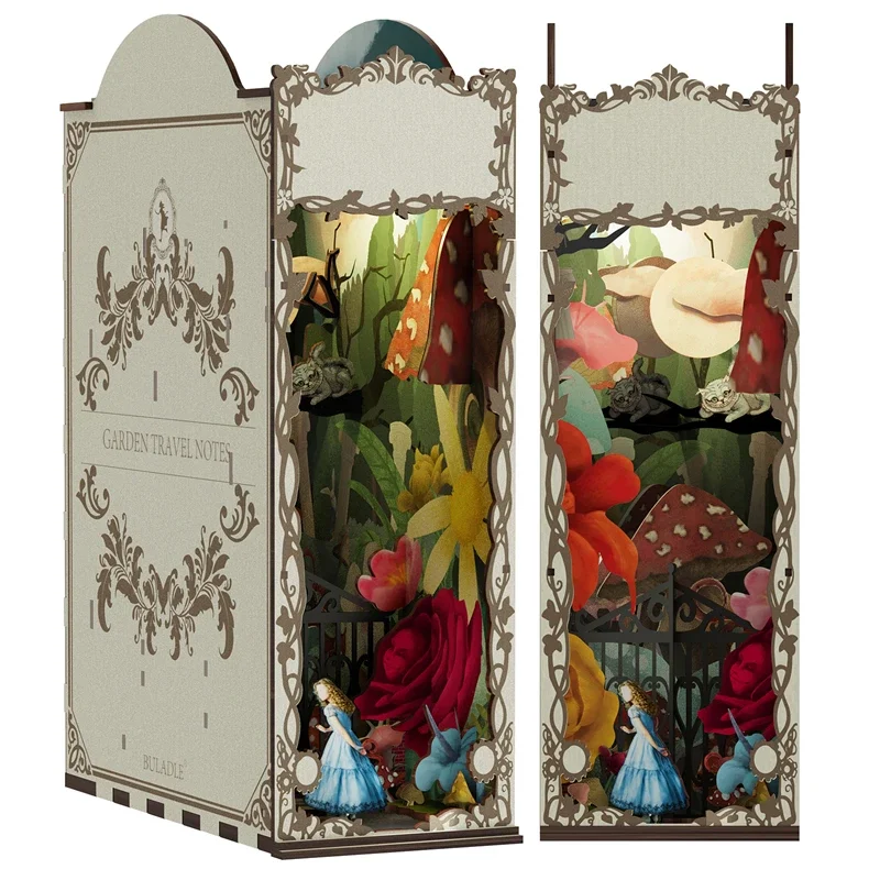Serre-livres de voyage de jard - Diy Wooden Book Nook Kit Shelf Insert avis et prix