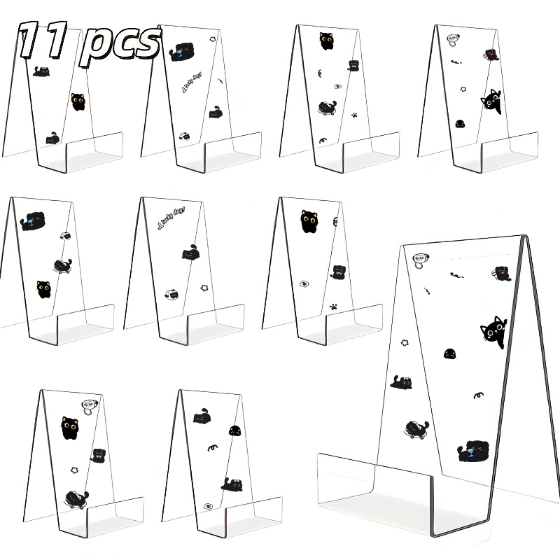 Ensemble de 11 présentoirs en  - Clear Acrylic Book Stand Holder avis et prix